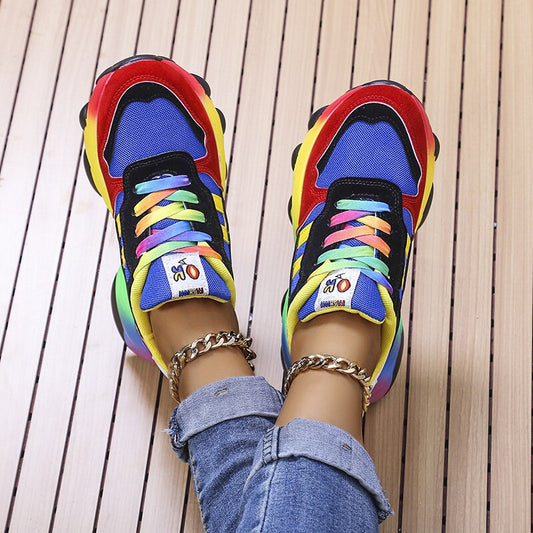 Women’s Orthopedic Rainbow Shoes